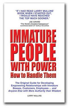 Immature People with Power Book Cover