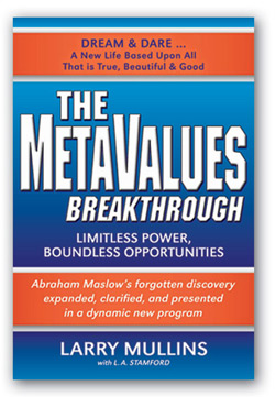 The MetaValues Breakthrough Book Cover